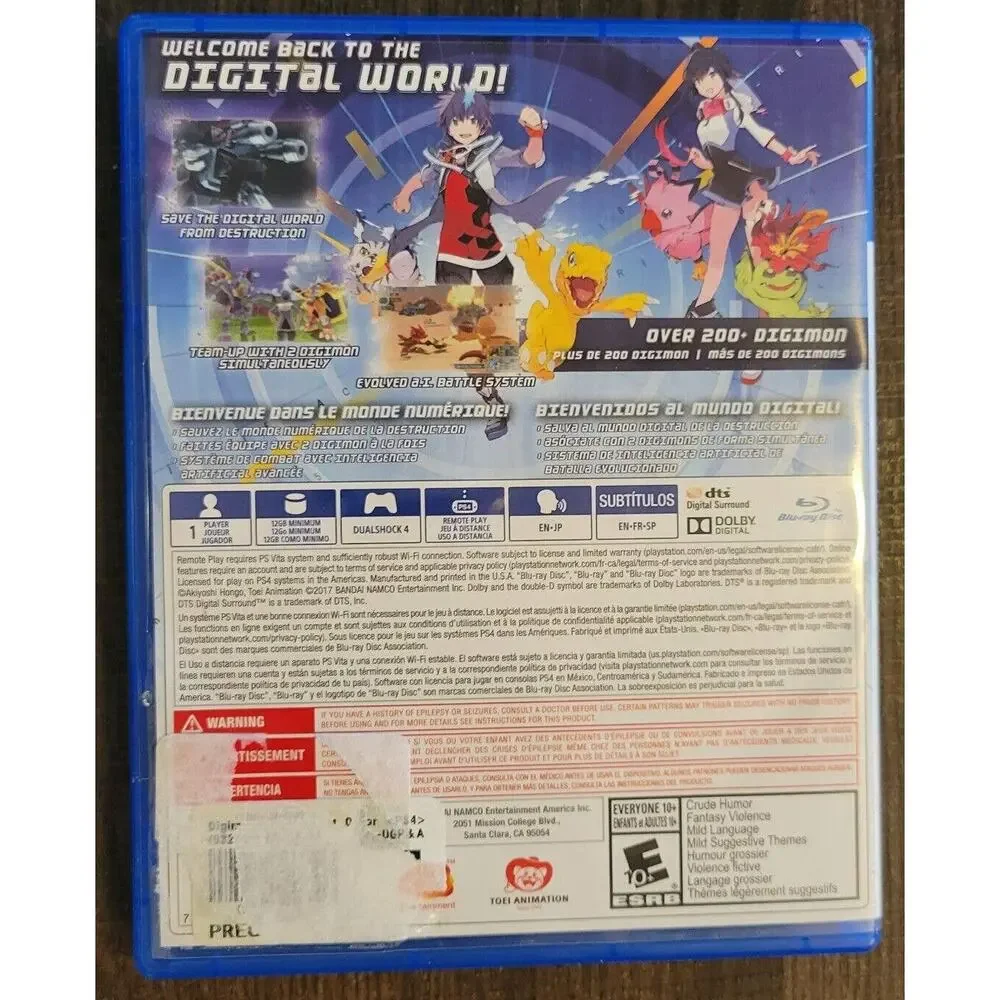 Digimon World Next Order PS4 CIB